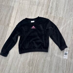 Kids Adidas Black Sweatshirt